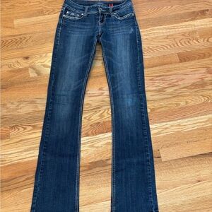 Stetson Women's Dark Blue Boot Cut Jeans